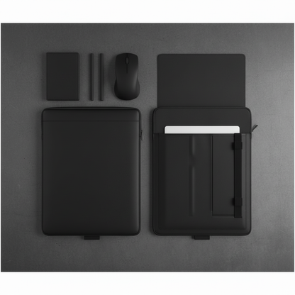 VYRO Laptop Sleeve flat lay